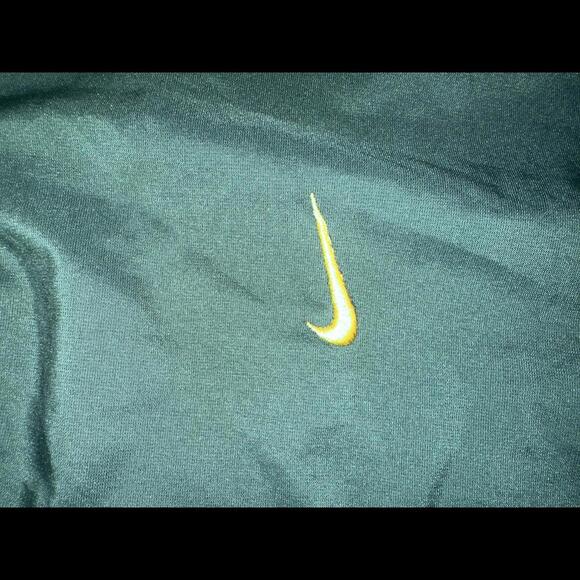 Vtg Nike University Of Oregon 1/4 Zip Spellout Swoosh Jacket - Picture 3 of 11